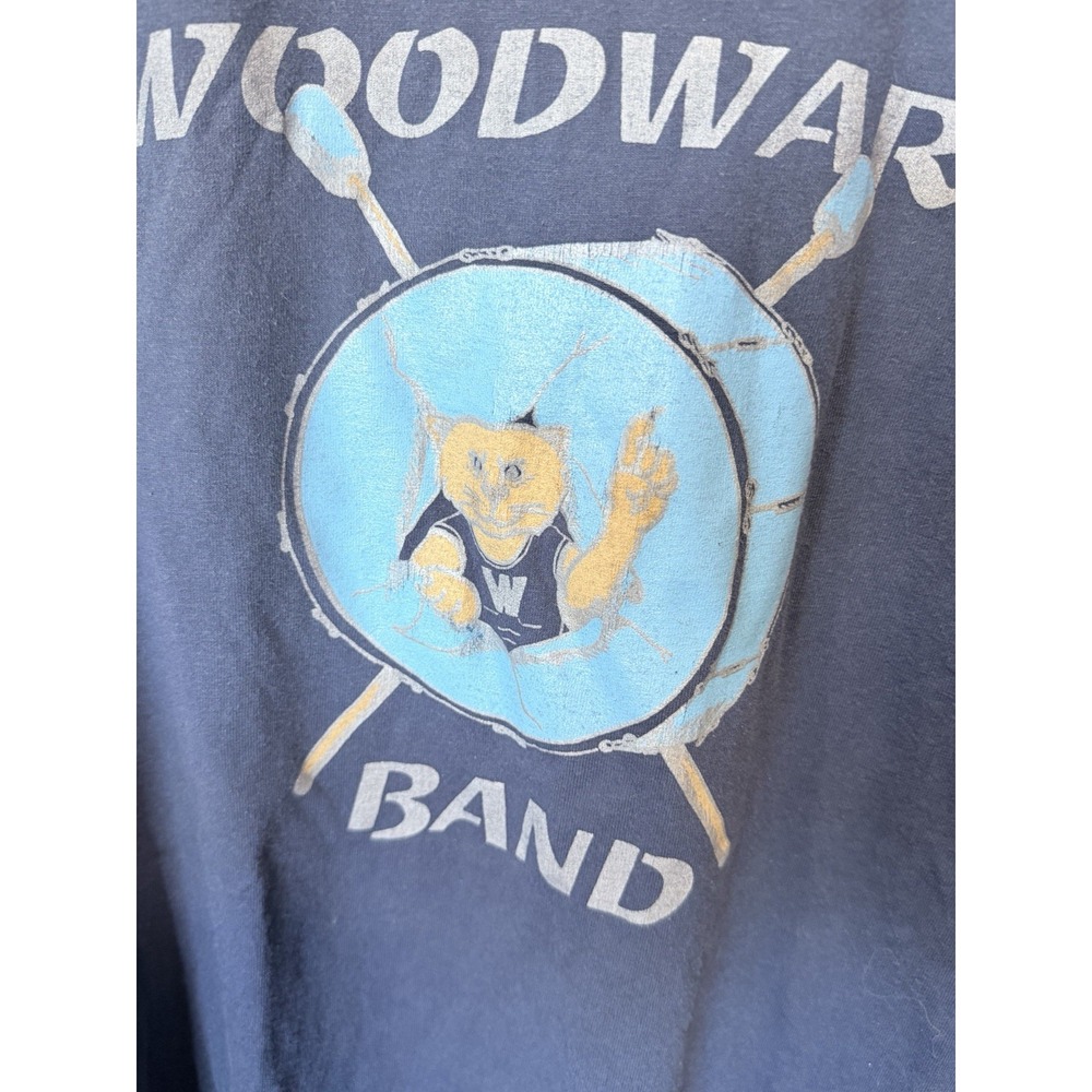 Vintage Utah Woodward Band Single Stitch T Shirt 90s Best Fruit of the Loom XL - Picture 2 of 7